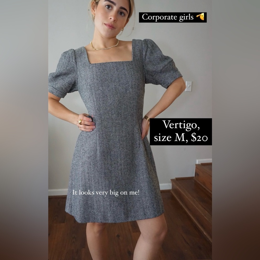 Vertigo Paris dress Size M office dress